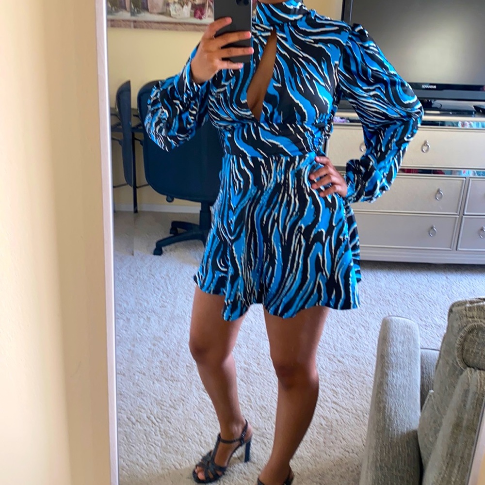 NWOT Bershka Retro Vibe Party Dress